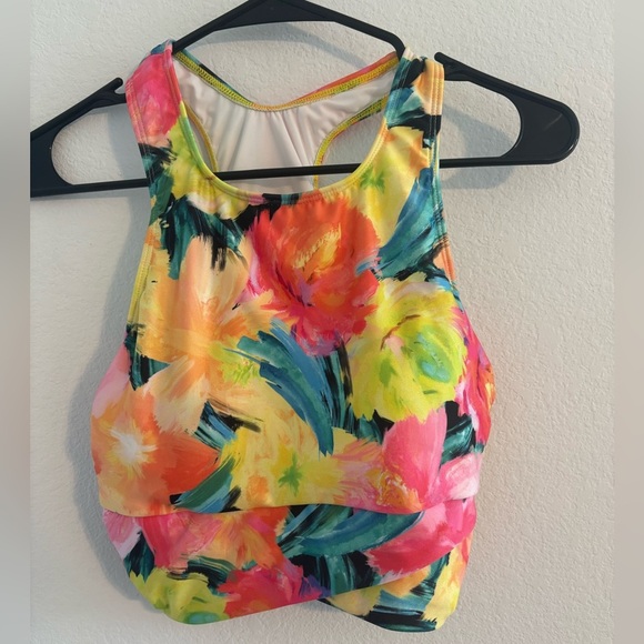 Next By Athena Women’s Mai Tai Bloom Static High Neck Swim Top - Picture 4 of 12